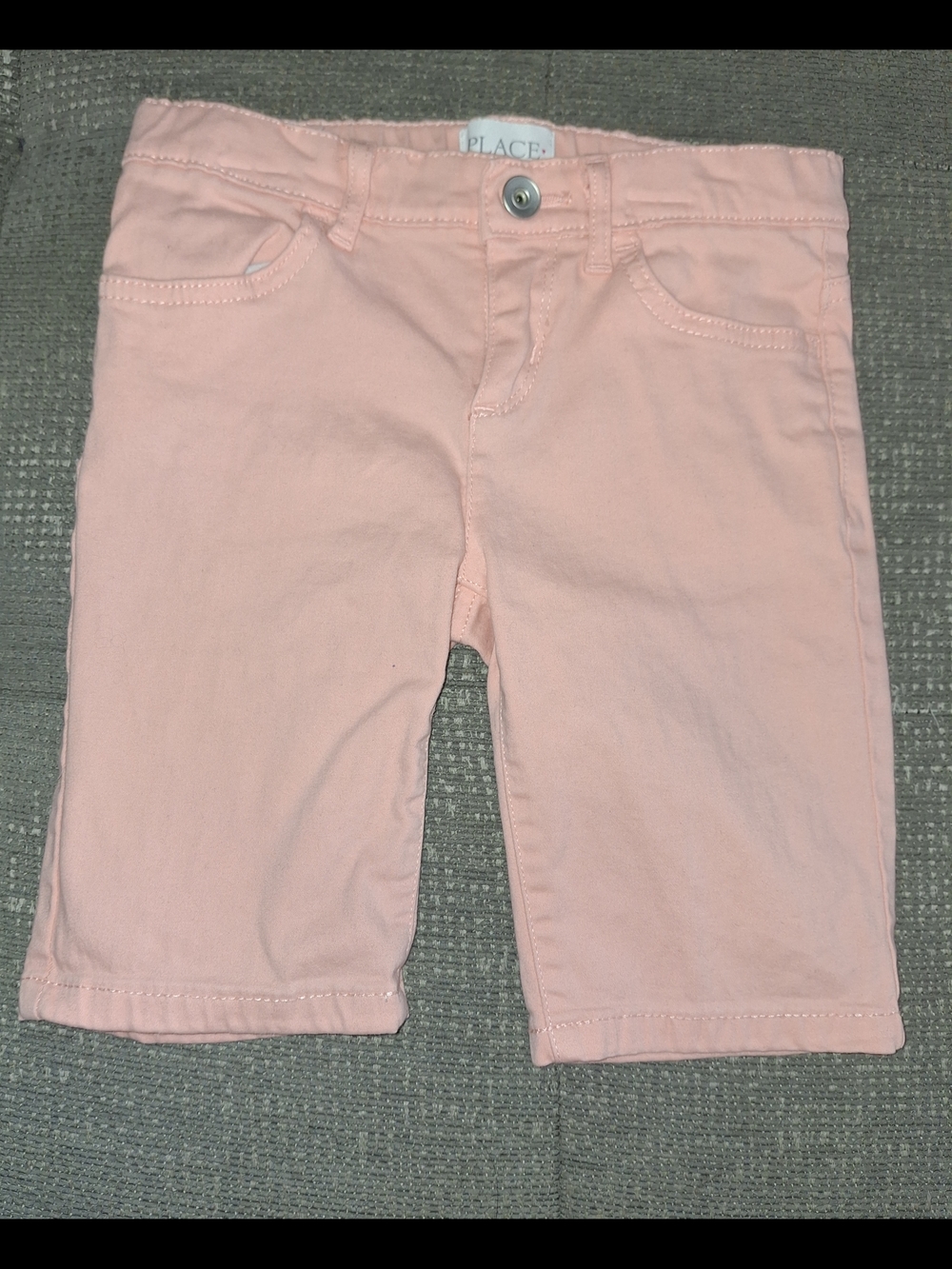 Peach Pink Girls' Shorts